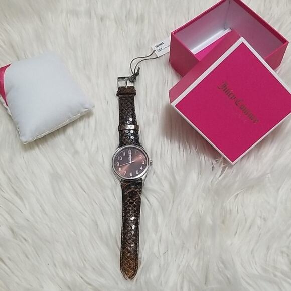 Juicy Couture Women's Darby Python Embossed Watch - Picture 4 of 7